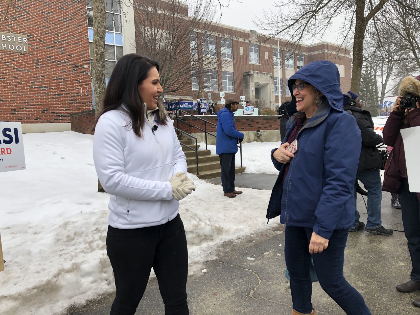 Tulsi Gabbard in Manchester